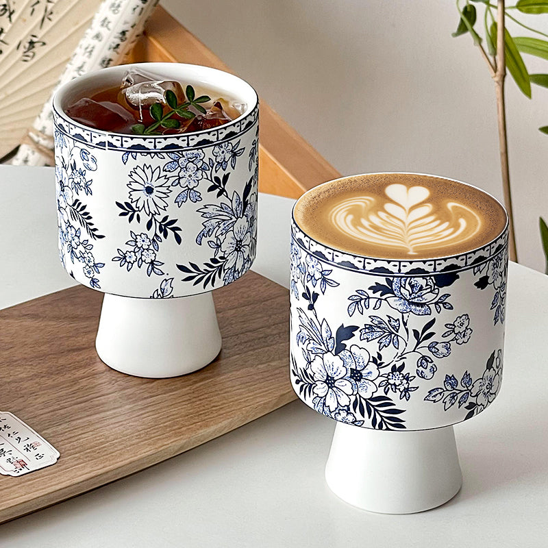 Blue & White Coffee Cup