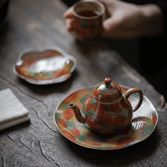 Oil Painting Monet Style Teapot