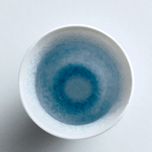 Blue Crystalline Glaze Master Tea Cup