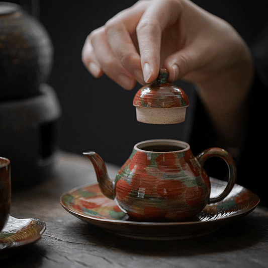 Oil Painting Monet Style Teapot
