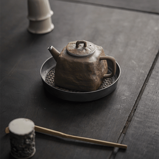 Vintage Chunky Teapot