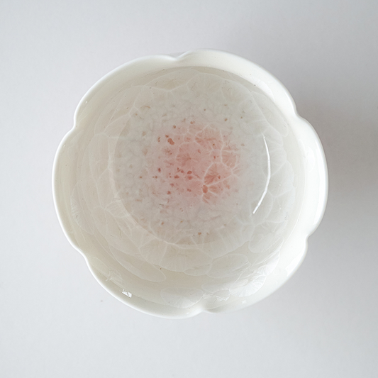 Pink Crystalline Glaze Master Tea Cup