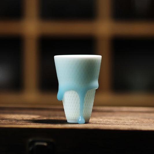 Handmade Dripping Glaze Master Cups