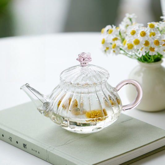 Rose Crystal Teapot