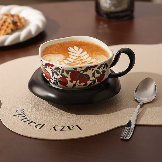 Hand-painted Vintage Coffee Cup