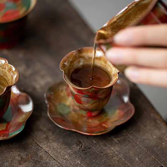 Oil Painting Monet Style Teacup